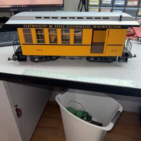 38601-4 Piko Used G-scale D&rgw Combine Car #212 Look And Read Please