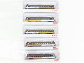 94399 Piko N Scale Bls Inch Goldenpass Era V Passenger 5-car Set
