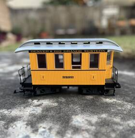 Pk-38600 Piko G Scale 38600 D&rgw Wood Coach 284 Yellow