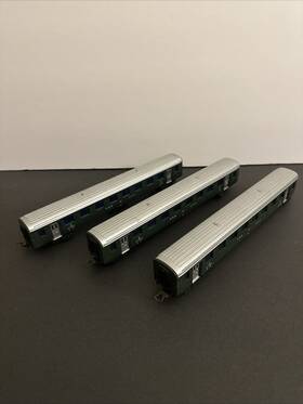 3378 Playart Ho Scale Passenger Cars Sbb Cff Lot Of 3