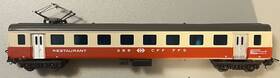 H-658 Playart Vintage Used In Box H 658 Ho Scale Sbb Cff Ffs Restaurant Car