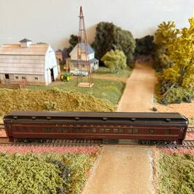 16258-2 Precision Scale Co. Ho Brass 14 Section Heavyweight Sleeper Pennsylvania. F/p. Iob
