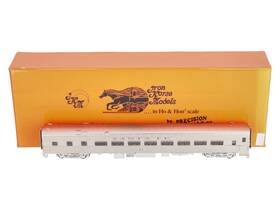 17606-1 Precision Scale Co. Ho Brass Atsf Directors Club Lounge Car #62 Ln/box