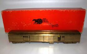 Psc-15495 Precision Scale 15495 O Brass Pullman Heavy Weight 74ft Double Doors Baggage Car