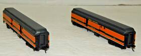 Railsmith Models/wheels Of Time Rs1-03 Models/wot - N Great Northern Storage Mail Car 2-pack Excellent