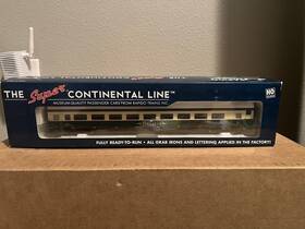 100106 Rapido Ho Burlington Northern Executive Scheme Como A10 Lightweight Coach