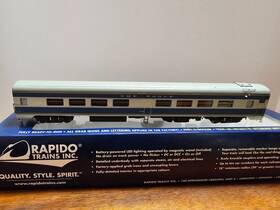1030555 Rapido Trains Ho Scale Missouri Pacific Eagle Cafe Bar Lounge Mp #842