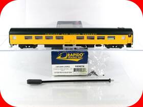 103074 Rapido Ho Scale Cnw Cafe-bar-lounge #7313 With Lighting Rare 103074 Rapido Ho Scale Cnw Cafe-bar-lounge #7313 With Lighting Rare