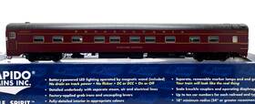 104068 Rapido Ho 10-5 Sleeper Pennsylvania Prr Cascade Canyon # 8075
