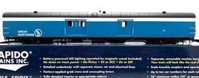 106229 Rapido Ho Baggage - Express Great Northern Big Sky Blue # 311