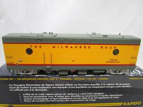 107132 Rapido Ho Scale Milwaukee Road Steam Generator Car #71 Ln Ob