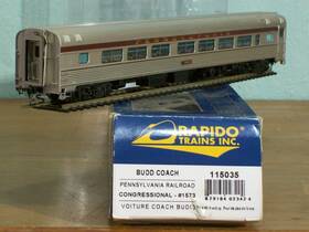 115035 Rapido Ho Coach #115035 Pennsyvania Rr 1573 Used Condition See Pics Info