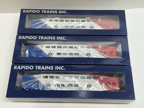 146034 Rapido Ho Bilevel Commuter Car Frontrunner Cab 109 Coaches 201 208