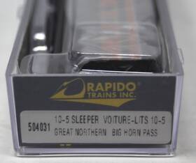 504031 Rapido N-scale Great Northern 10-5 Sleeper Inch Big Horn Pass - New