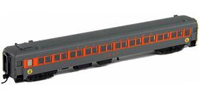 10-window Rapido 509047 N Scale Lirr Osgood Bradley Lightweight Coach No Skirts