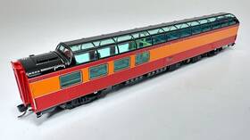 575003 Rapido N Scale Southern Pacific Daylight Dome Lounge Car Road #3606 575003 Rapido N Scale Southern Pacific Daylight Dome Lounge Car Road #3606