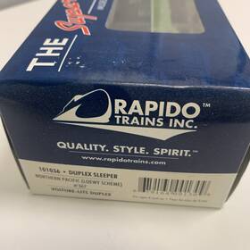 101036 Rapido 679164001309 Train Duplex Sleeper Northern Pacific # 367 New/box