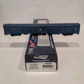 104059 Rapido 679164004126 Ho Missouri Pacific 10-5 Sleeper Passenger Mp 662 Inch Eagle Preserve