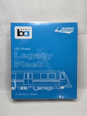 204501 Rapido 679164106233 Ho Bart Legacy A-b-b-a Train-only Set Esu Loksound Dcc Sound Bay