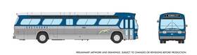 Rapido 679164131372 Ho Scale Lighted New Look Bus Greyhound #9601 753118