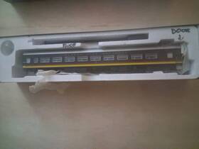100117 Rapido Trains Ho Scale Lightweight Coach Kansas City Southern Kcs #277