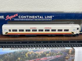 100189 Rapido Trains Algoma Central Inch Bear Logo Lightweight Coach With Interior Leds Ho Scale New