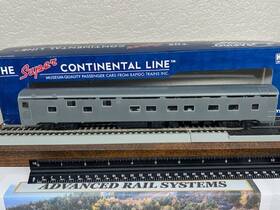 101085 Rapido Trains Undecorated Duplex Sleeper Car Highly Inch Detailed With Interior Leds Ho Scale New