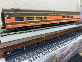 103027 Rapido Trains Great Northern Inch Empire Builder Cafe Bar Lounge With Interior Leds Ho Scale New
