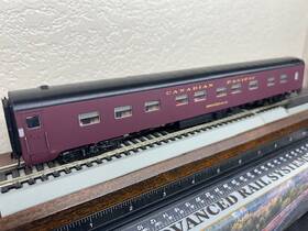 104037 Rapido Trains Canadian Pacific Railway 10-5 Sleeper Inch Brookdale With Interior Leds Ho Scale New