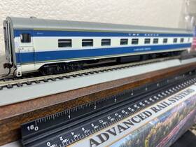 104099 Rapido Trains Missouri Pacific Eagle 10-5 Sleeper Inch Cascade B&o With Interior Leds Ho Scale New