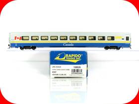 108026 Rapido Trains Ho Scale Via Rail Canada Lightweight Coach #3367 - Lighted 108026 Rapido Trains Ho Scale Via Rail Canada Lightweight Coach #3367 - Lighted