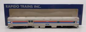 114024 Rapido Trains Ho Amtrak Phase I Budd Baggage-dorm Car #1532 Ln/box