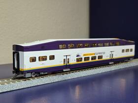 146020 Rapido Trains Ho Scale Bilevel Commuter West Coast Express Wce Unnumbered
