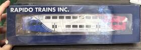 146035 Rapido Trains Ho Scale Bilevel Commuter Car Uta Front Runner Coach Nib Cc 146035 Rapido Trains Ho Scale Bilevel Commuter Car Uta Front Runner Coach Nib Cc
