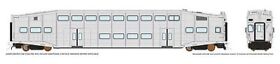 146097 Rapido Trains Ho Scale Bi-level Commuter Cab Car Undecorated Series Ii