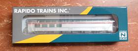 575006 Rapido Trains N Scale Southern Pacific General Serv. 3/4 Dome Lounge Fluted Sides #3603