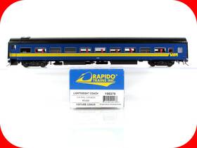 100270 Rapido Trains 679164021437 Ho Scale Via Rail Canada Passenger Coach #5468 - Lighted Rare