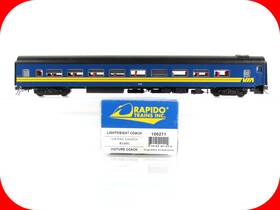 100271 Rapido Trains 679164021444 Ho Scale Via Rail Canada Passenger Coach #5486 - Lighted Rare