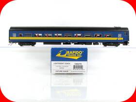 100279 Rapido Trains 679164021529 Ho Scale Via Rail Canada Passenger Coach #5594 - Lighted Rare