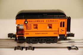 93072-2 Ready Made Trains Llc Bloomsbury Nj Ln Rmt O Scale Halloween Express Sleepy Hollow Observation Car Read Full Descrpt