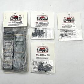 Rcl-100 Red Cap Line Ho Passenger Train Car Interior Detail 120 123 308 Lot Of 4 Rcl-100 Red Cap Line Ho Passenger Train Car Interior Detail 120 123 308 Lot Of 4