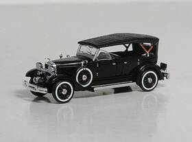 38381 Ricko 1/87 Ho Scale 1931 Lincoln Model K Convertible Sedan - Top Up Die Cast Car