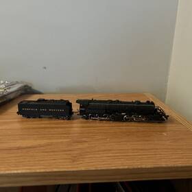 0001-03201d Rivarossi Con-cor 2-8-8-2 Y6b Mallet Norfolk And Western