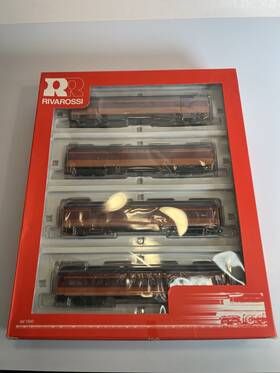 Rivarossi 010023602251 Ho Milwaukee 60 Heavyweight Hwt Passenger Car Set Coach Rpo Baggage