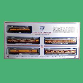 Rivarossi 051108003295 5 Piece Royal American Shows Ho Passenger Car Set Con-cor And Ihc