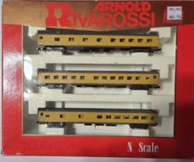 0527 Rivarossi N Scale - Arnold Union Pacific 3 Car Set New
