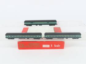 0545 Rivarossi N Scale Arnold Sou Crescent Limited Assorted Passenger 3-car Set 0545 Rivarossi N Scale Arnold Sou Crescent Limited Assorted Passenger 3-car Set