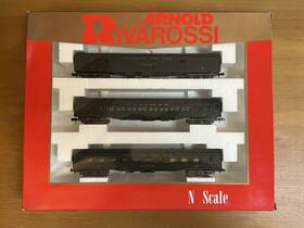 0546 Rivarossi Arnold N Scale Passenger 3 Car Set Canadian National