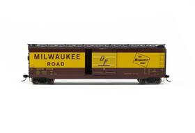 2101 Rivarossi 055286703256 Milwaukee Road Box Car With Sliding Door Running Number Ho Sca