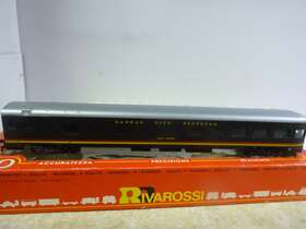 2334 Rivarossi Ho Passenger Car-rivarossi-kansas City Southern-85ft Observation Car Inch Good Cheer